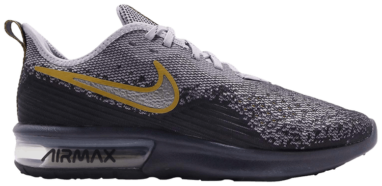 Кроссовки Nike Air Max Sequent 4 'Gridiron', серый 
Кроссовки Nike Air Max Sequent 4 'Gridiron', серый