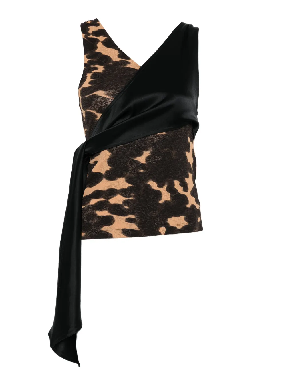 Топ с драпировкой Nanushka, коричневый
Топ с драпировкой Nanushka, коричневый