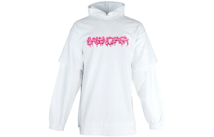 Толстовка мужская белая Balenciaga, белый
Толстовка мужская белая Balenciaga, белый