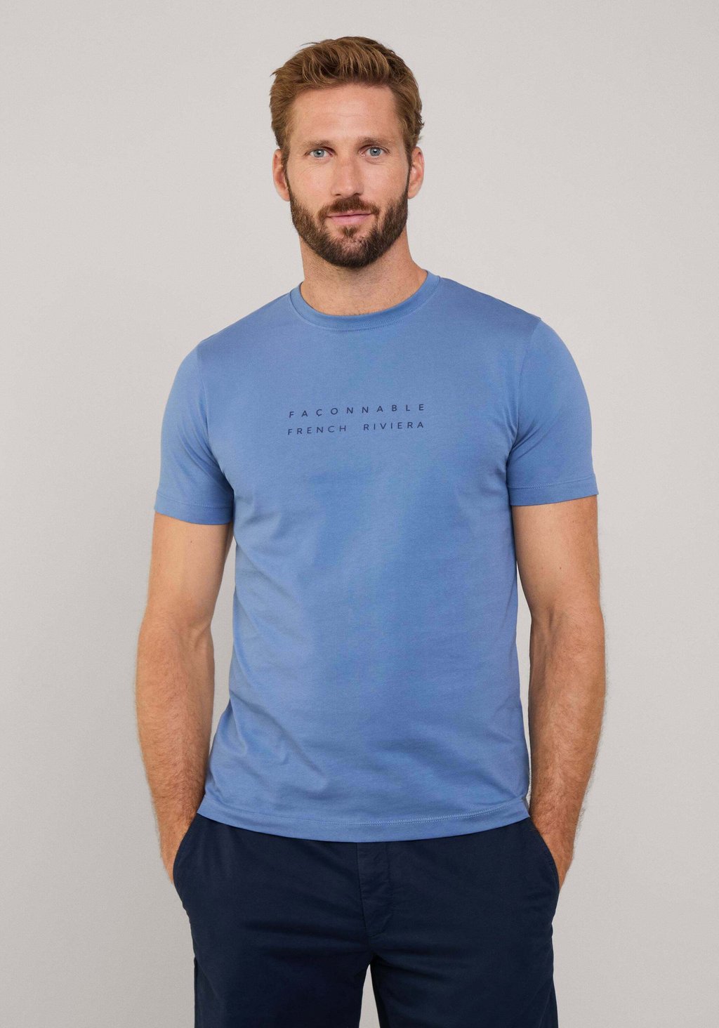 Футболка с принтом Façonnable, темно-синий
Футболка с принтом Façonnable, темно-синий