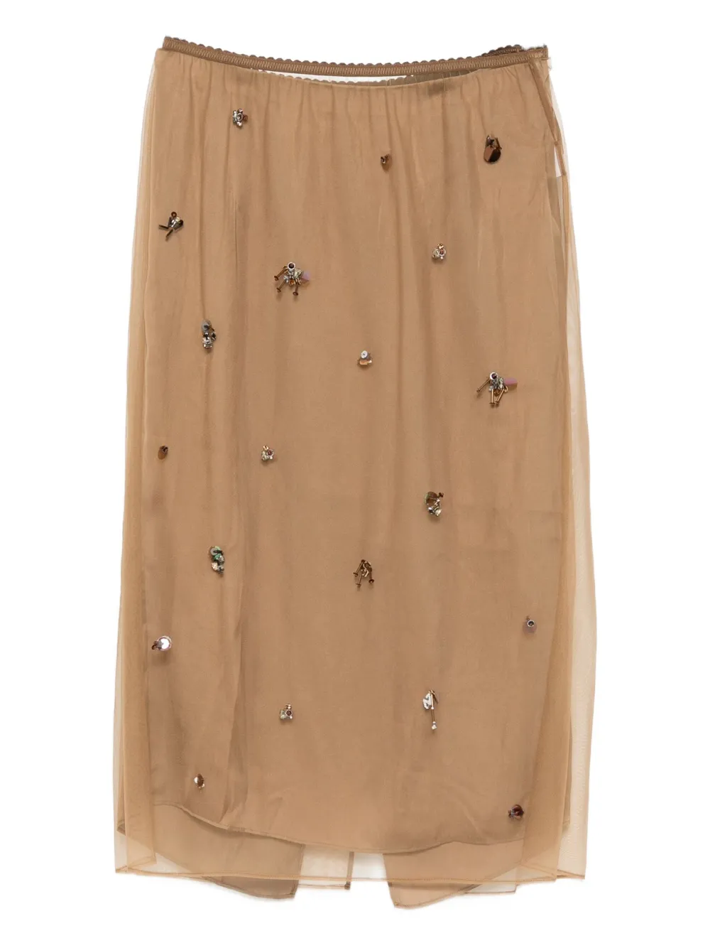 Сетчатая юбка JNBY, коричневый
Сетчатая юбка JNBY, коричневый