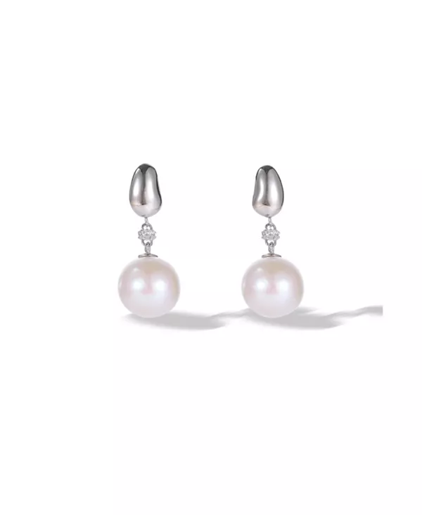 Серьги-Подвески из пресноводного жемчуга Дорис Classicharms, silver
Серьги-Подвески из пресноводного жемчуга Дорис Classicharms, silver