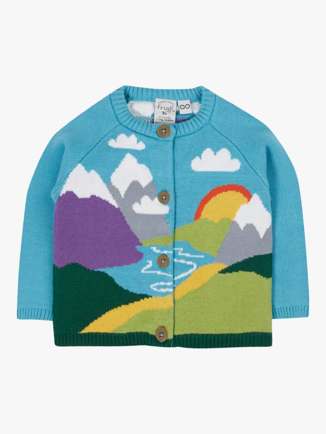 Детский кардиган Reva вязаный Frugi, Blue/Mountain Scene
Детский кардиган Reva вязаный Frugi, Blue/Mountain Scene
