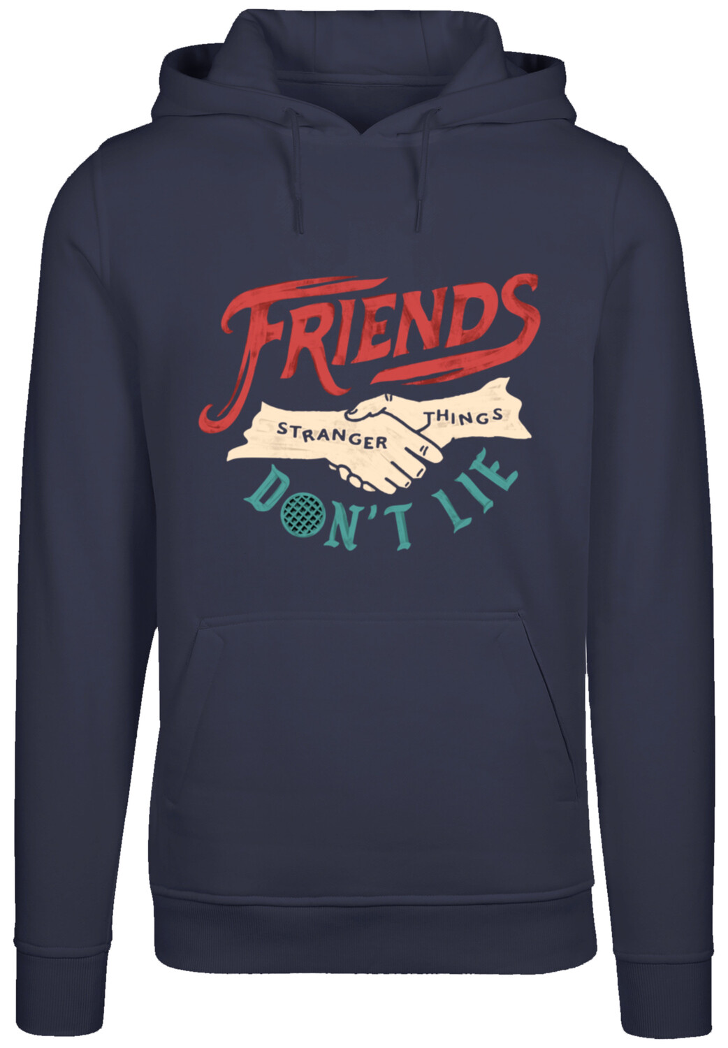 Пуловер F4NT4STIC Hoodie Stranger Things Friends Dont Lie Hands Netflix TV Series, темно синий
Пуловер F4NT4STIC Hoodie Stranger Things Friends Dont Lie Hands Netflix TV Series, темно синий