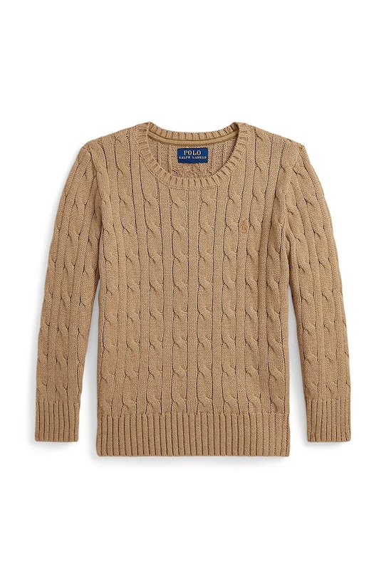 Хлопковый свитер Polo Ralph Lauren, коричневый
Хлопковый свитер Polo Ralph Lauren, коричневый