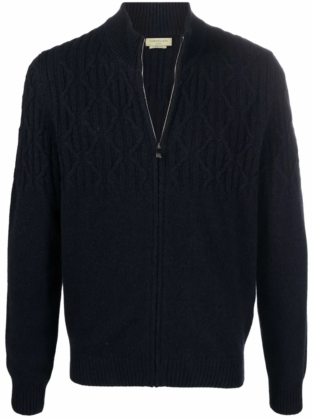 Джемпер крупной вязки Corneliani, синий
Джемпер крупной вязки Corneliani, синий