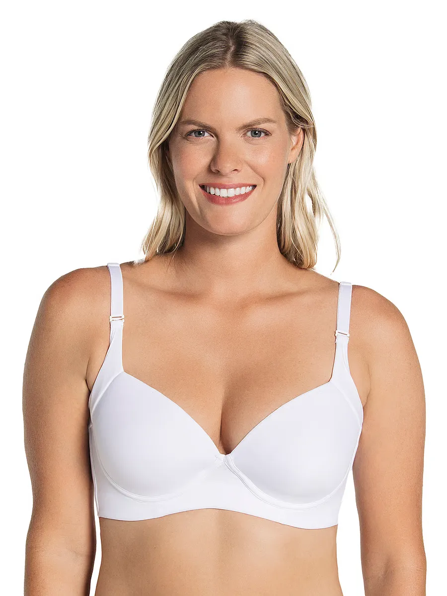 Бюстгальтер с полным покрытием, разглаживающий спину Leonisa Shapewear, белый
Бюстгальтер с полным покрытием, разглаживающий спину Leonisa Shapewear, белый