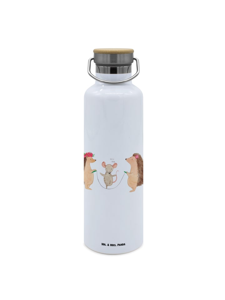 Mr. & Mrs. Panda Бутылка для воды в форме ежика с рисунком скакалки, без слогана, белого цвета
Mr. & Mrs. Panda Бутылка для воды в форме ежика с рисунком скакалки, без слогана, белого цвета