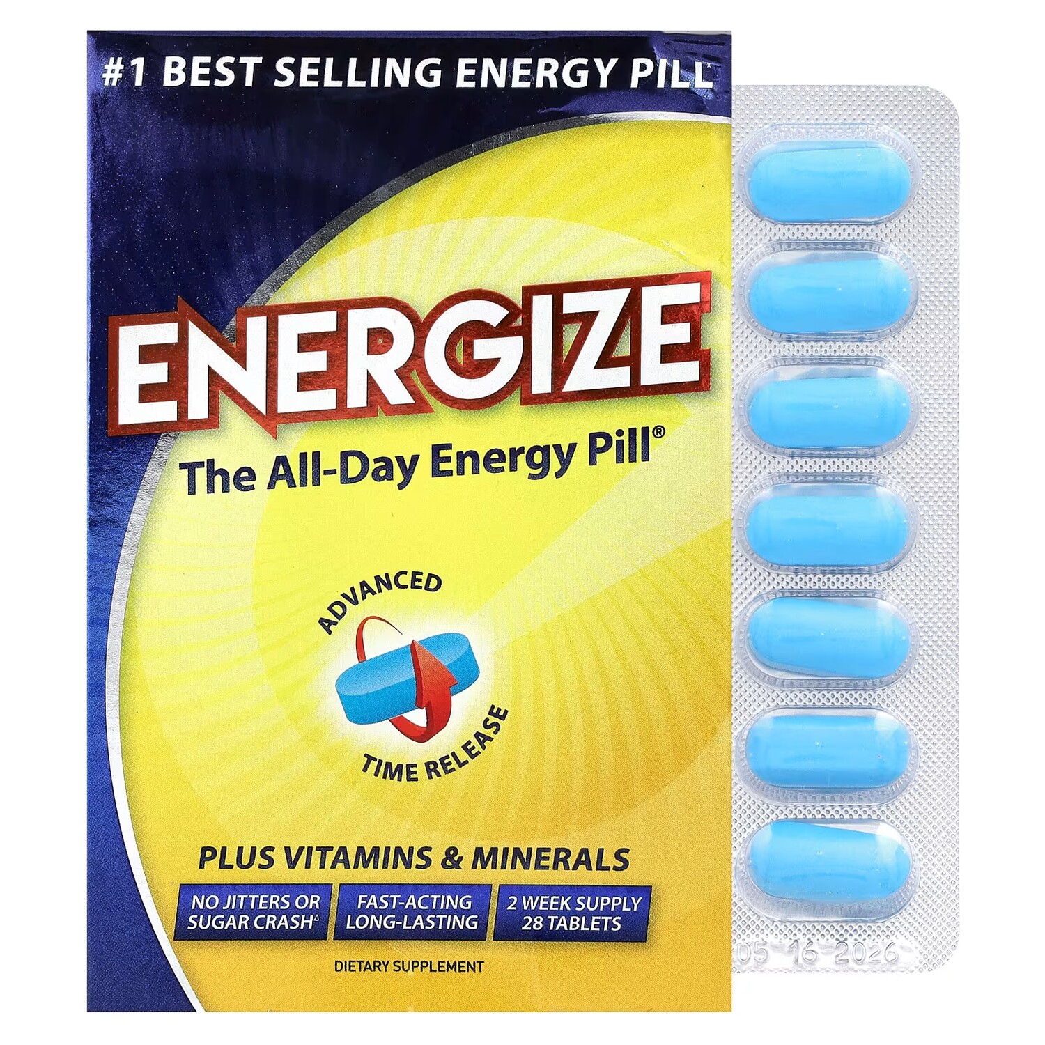 Добавка Isatori Energize The All-Day Energy Pill, 28 таблеток
Добавка Isatori Energize The All-Day Energy Pill, 28 таблеток