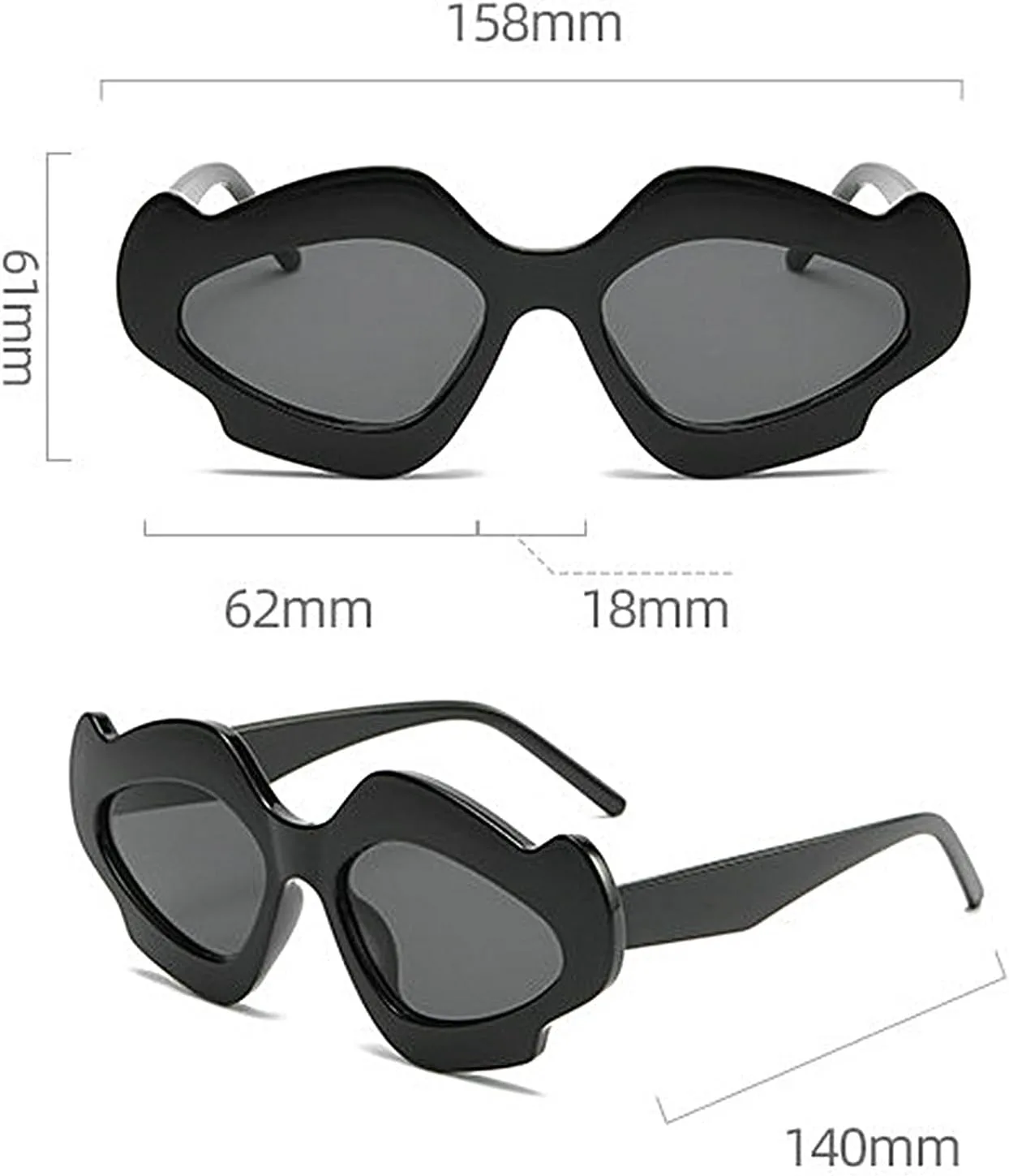 COTIA Модные нестандартные панк-солнцезащитные очки для женщин и мужчин, трендовые очки в форме облаков, очки для вечеринок, очки с индивидуальным стилем, Rice-white
COTIA Модные нестандартные панк-солнцезащитные очки для женщин и мужчин, трендовые очки в форме облаков, очки для вечеринок, очки с индивидуальным стилем, Rice-white