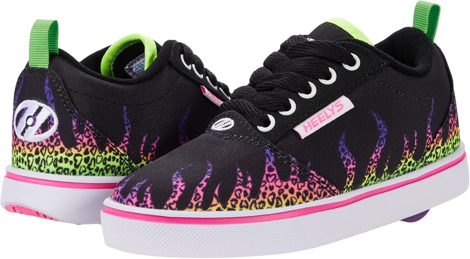 Детские роликовые кроссовки Heelys Pro 20 Prints (для малышей, детей постарше и взрослых), белый/черный/розовый
Детские роликовые кроссовки Heelys Pro 20 Prints (для малышей, детей постарше и взрослых), белый/черный/розовый
