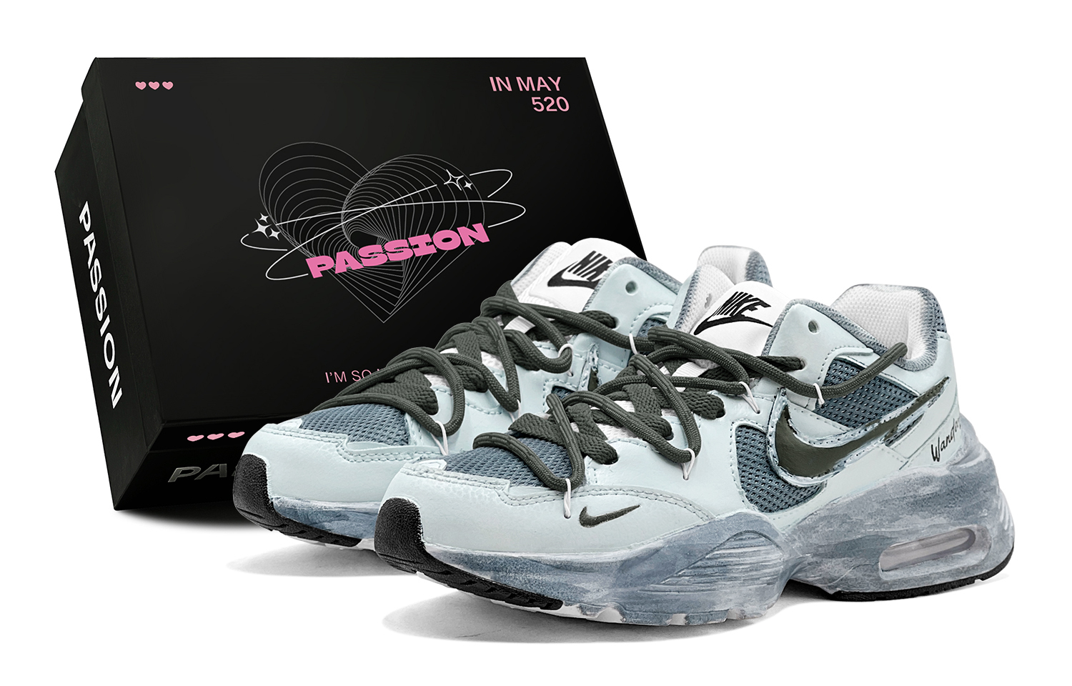 Nike Кроссовки для бега Air Max Fusion Abrasion Resistant Low top женские Blue Green
Nike Кроссовки для бега Air Max Fusion Abrasion Resistant Low top женские Blue Green