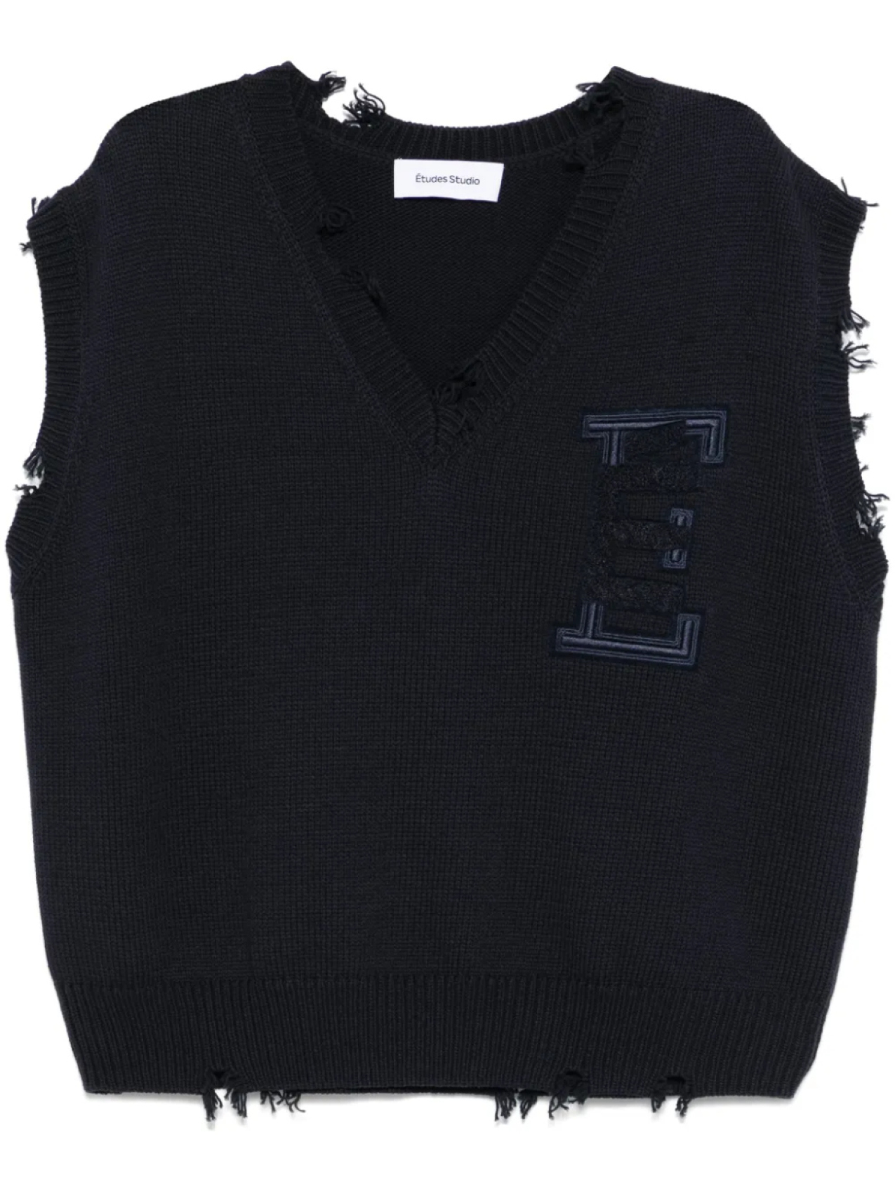 Жилет с V-образным вырезом Études Studio, синий
Жилет с V-образным вырезом Études Studio, синий