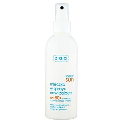 Ziaja Sopot Sun Moisturizing Milk SPF 50 Водостойкий лосьон-спрей 170 мл
Ziaja Sopot Sun Moisturizing Milk SPF 50 Водостойкий лосьон-спрей 170 мл