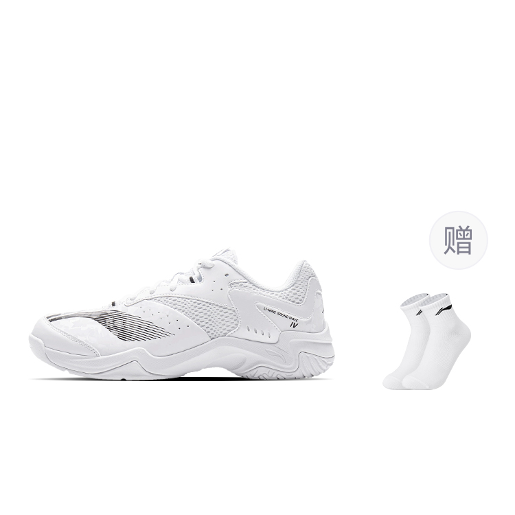 LINING Износостойкие дышащие низкие кроссовки для бадминтона Unisex White
LINING Износостойкие дышащие низкие кроссовки для бадминтона Unisex White