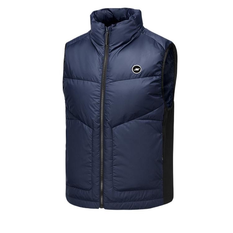 Skechers Женская пуховая жилетка синего цвета, Navy Blue 
Skechers Женская пуховая жилетка синего цвета, Navy Blue