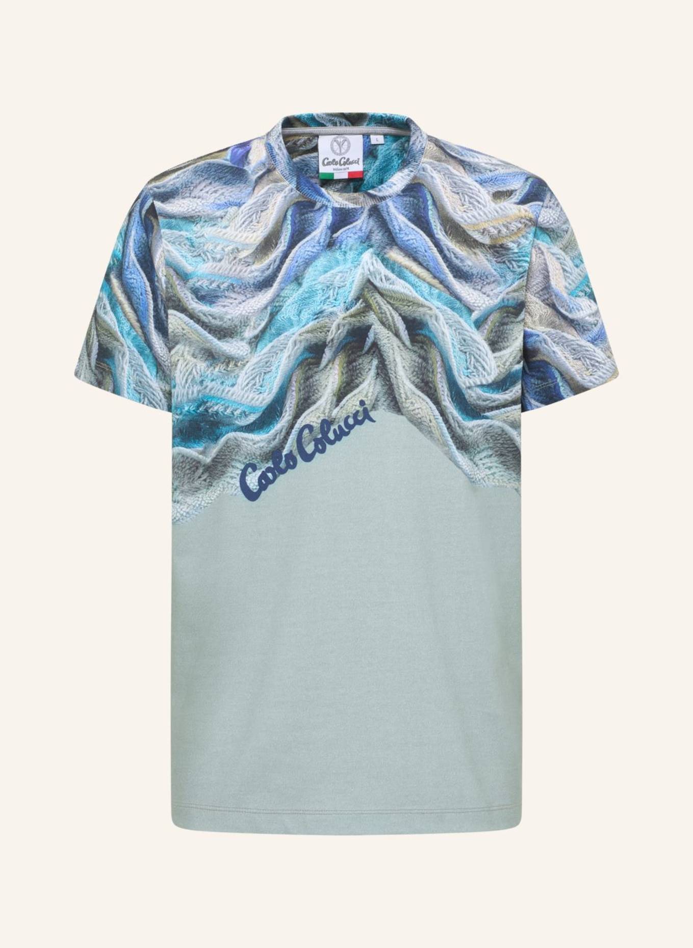 Футболка - искусственный трикотаж Donquerque Carlo Colucci, мультиколор
Футболка - искусственный трикотаж Donquerque Carlo Colucci, мультиколор