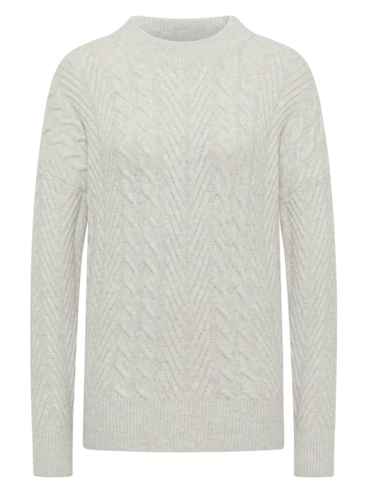 Серый свитер с косичной вязкой Cecil
Серый свитер с косичной вязкой Cecil