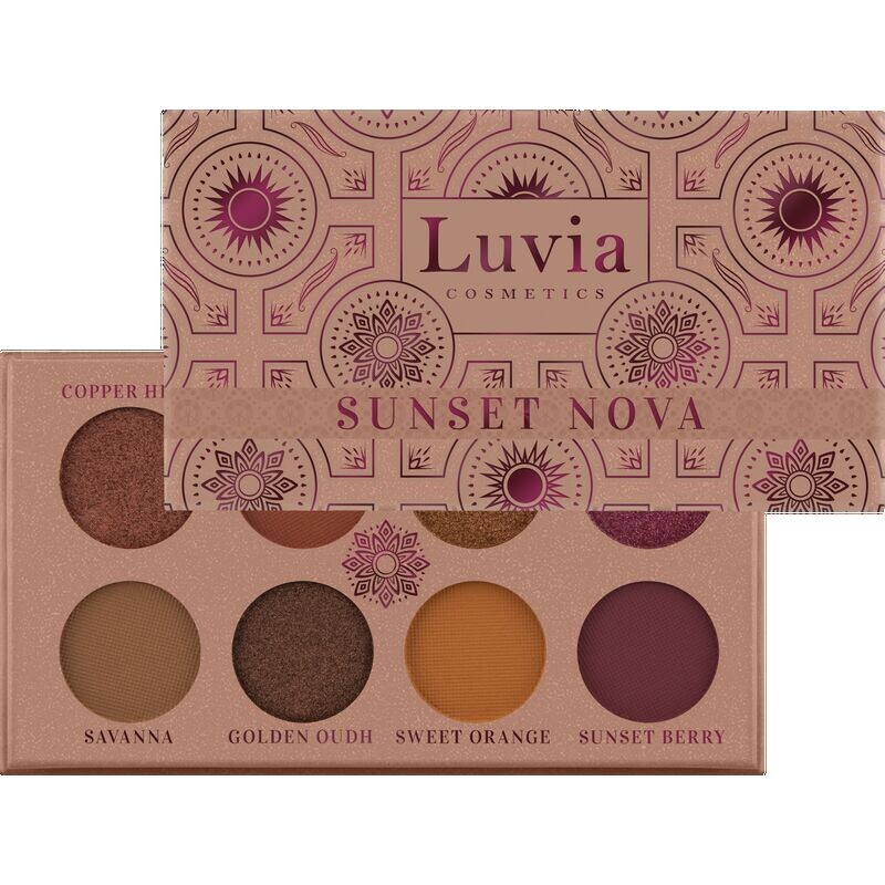 Палетка теней Sunset Nova Luvia Cosmetics, 5,9 g
Палетка теней Sunset Nova Luvia Cosmetics, 5,9 g