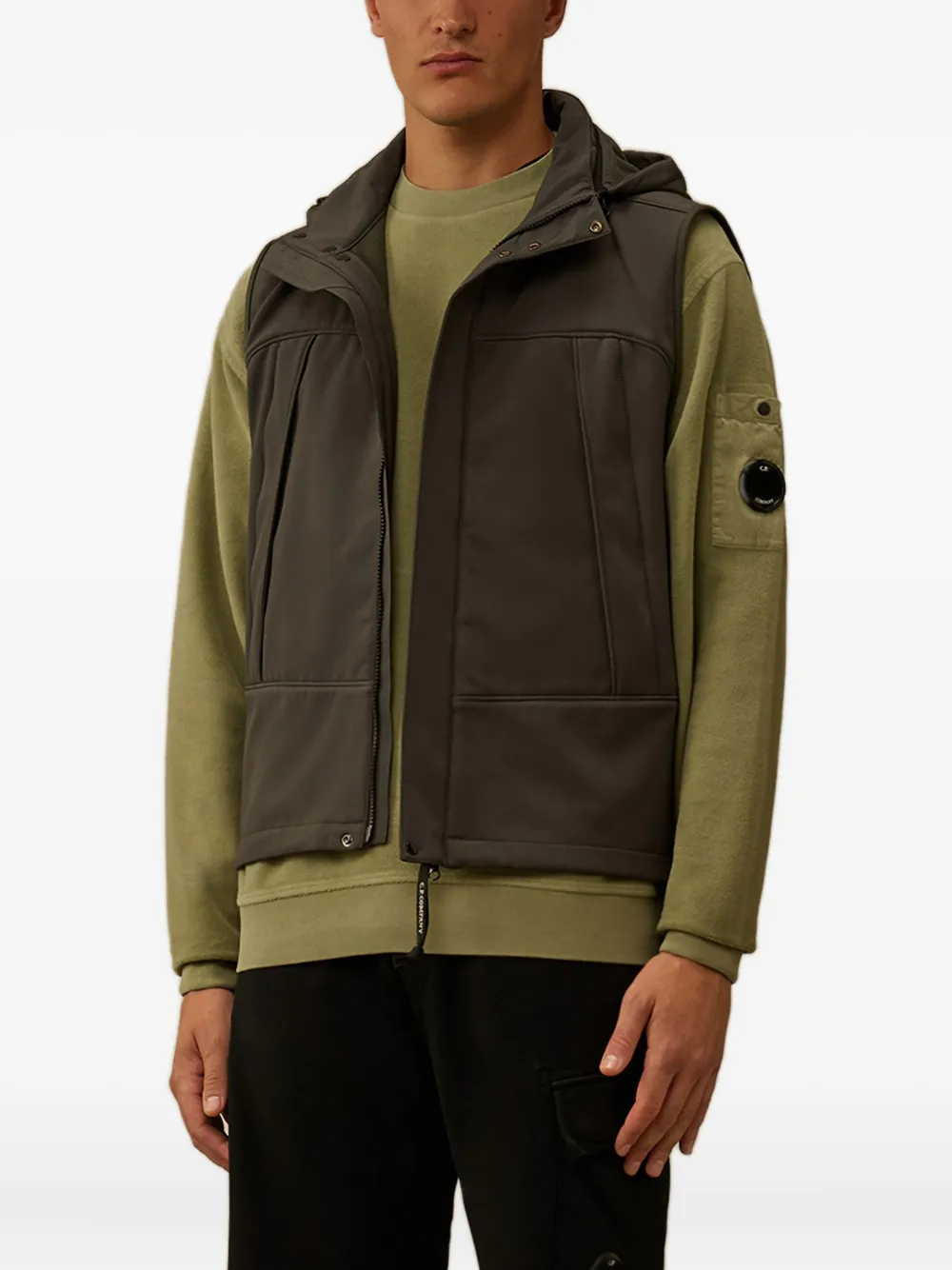 Толстовка с круглым вырезом C.P. Company, зеленый
Толстовка с круглым вырезом C.P. Company, зеленый