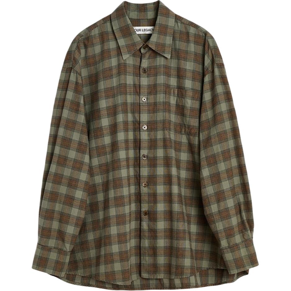 Фланелевая клетчатая рубашка OUR LEGACY, зеленый
Фланелевая клетчатая рубашка OUR LEGACY, зеленый