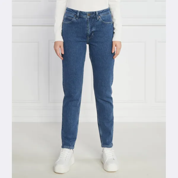 Джинсы узкого кроя середина рассмеялась Calvin Klein, синий
Джинсы узкого кроя середина рассмеялась Calvin Klein, синий