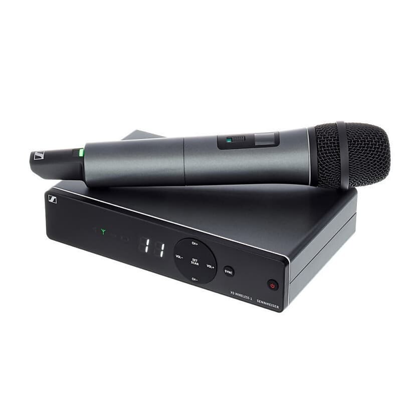 Беспроводная микрофонная система Sennheiser XSW 1-835 Wireless Vocal Set with e835 Dynamic Microphone - Band A (548-572 MHz)
Беспроводная микрофонная система Sennheiser XSW 1-835 Wireless Vocal Set with e835 Dynamic Microphone - Band A (548-572 MHz)