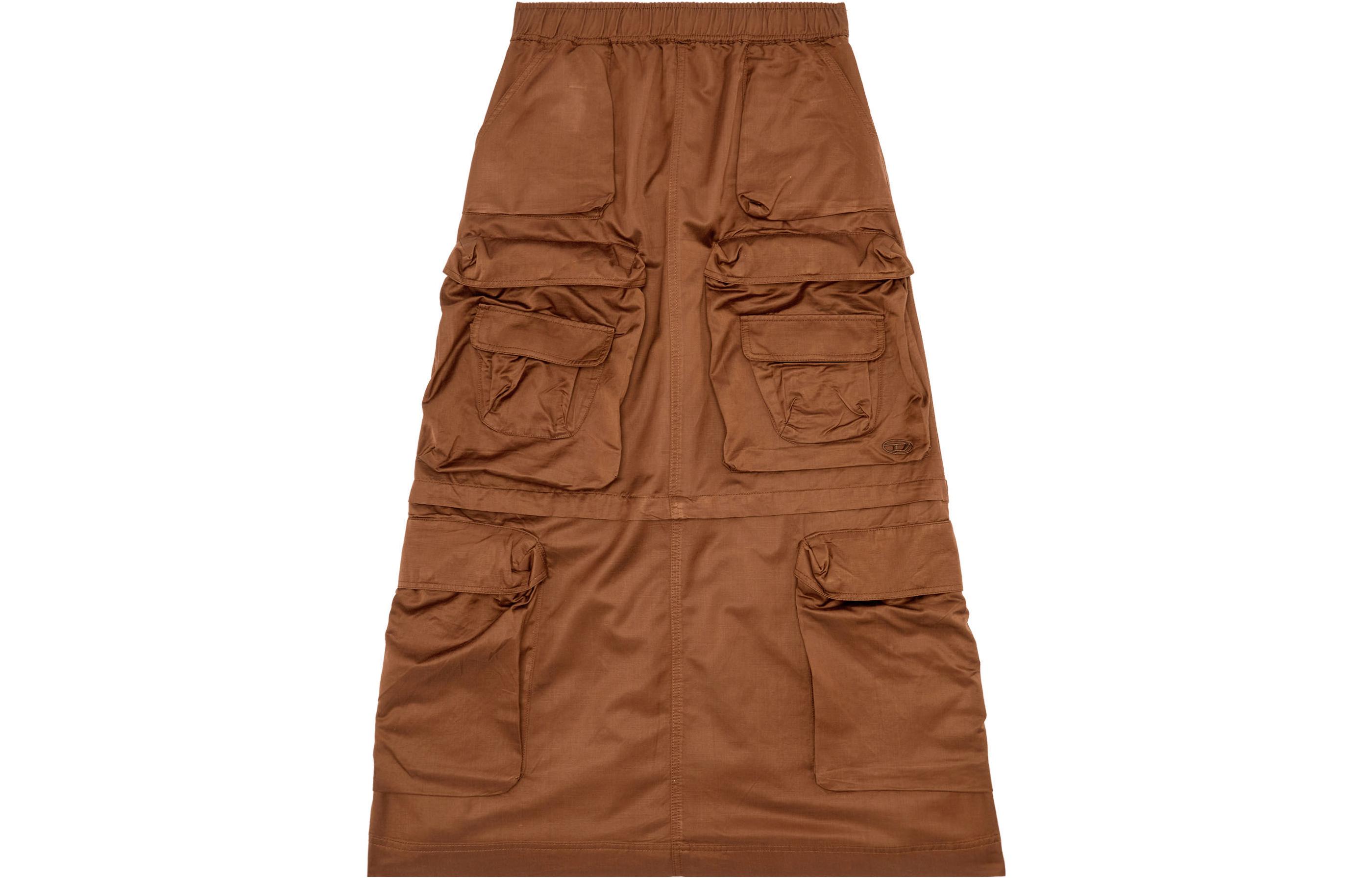 Юбка макси с карманами-кенгуру на резинке Nita DIESEL, умбра
Юбка макси с карманами-кенгуру на резинке Nita DIESEL, умбра