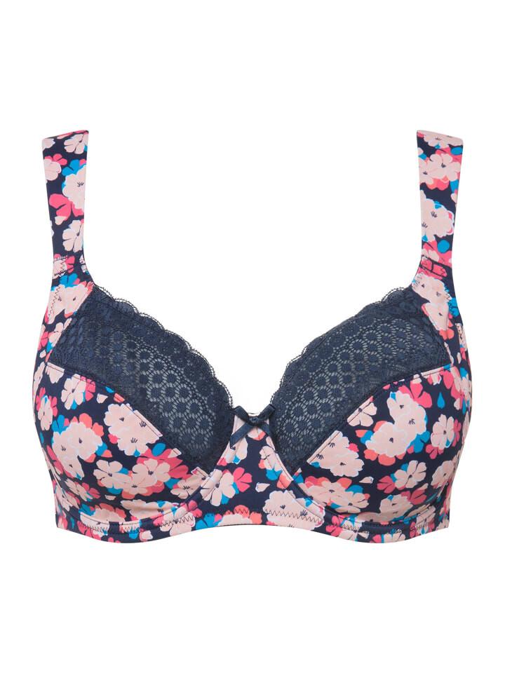 Бюстгальтер на косточках Ulla Popken, цвет nachtblau
Бюстгальтер на косточках Ulla Popken, цвет nachtblau