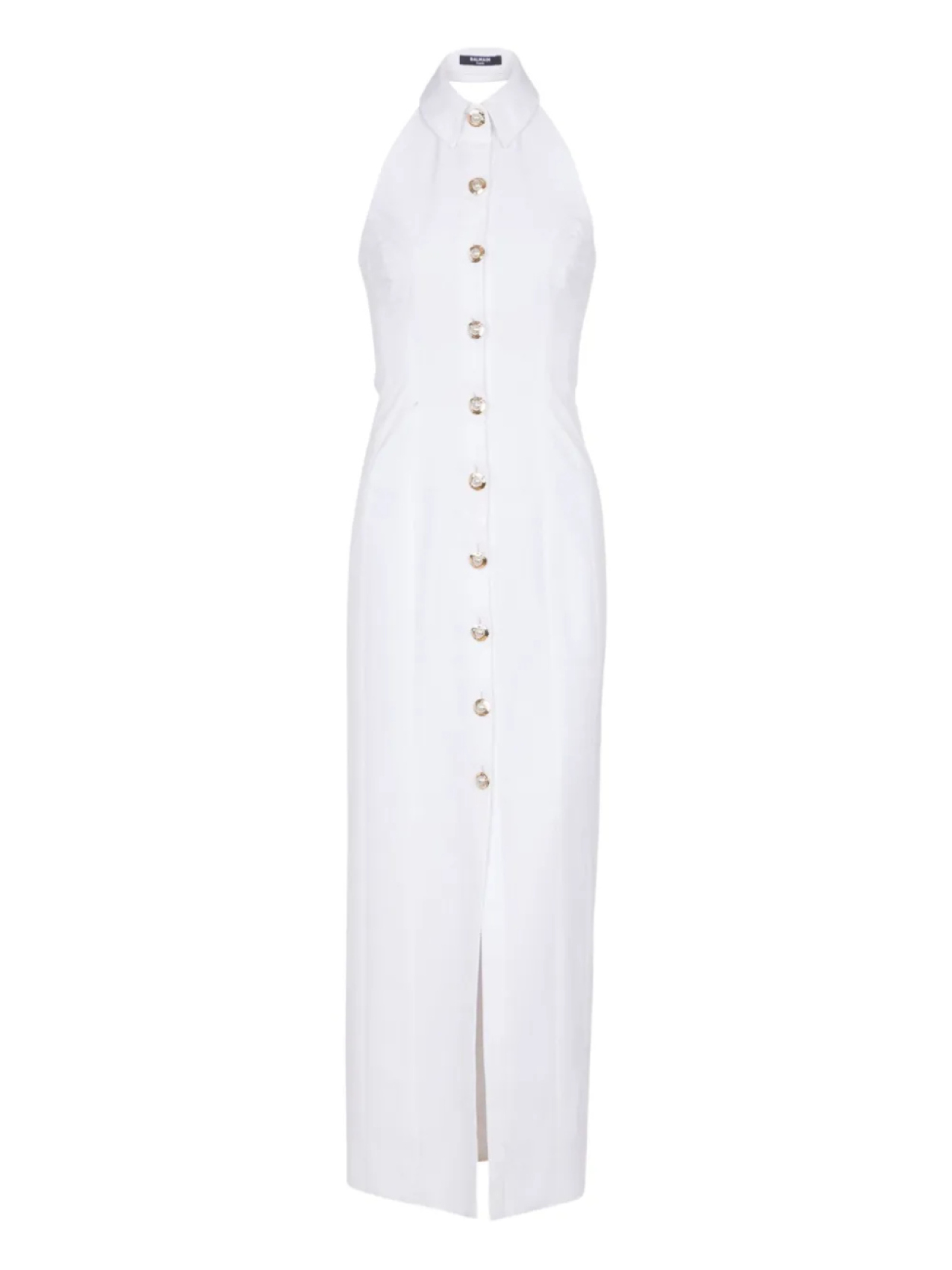 Balmain поплиновое платье миди, белый
Balmain поплиновое платье миди, белый