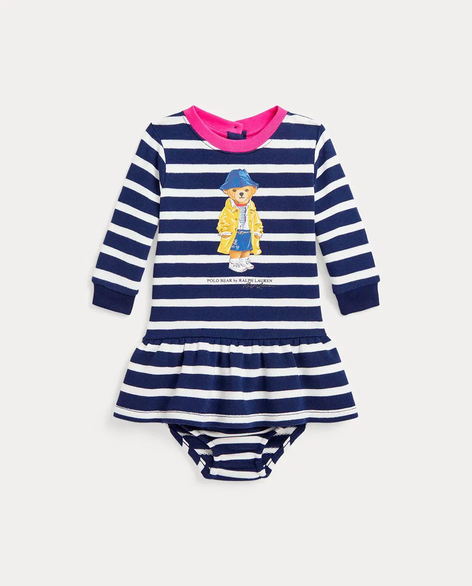 Платье для девочки с длинными рукавами с Polo Bear Polo Ralph Lauren, тёмно-синий
Платье для девочки с длинными рукавами с Polo Bear Polo Ralph Lauren, тёмно-синий