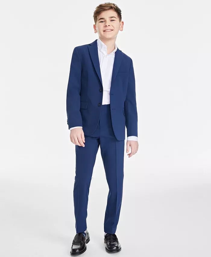 Большие мальчики Solid Slim-Fit костюм Раздельные части Kenneth Cole Reaction, синий
Большие мальчики Solid Slim-Fit костюм Раздельные части Kenneth Cole Reaction, синий