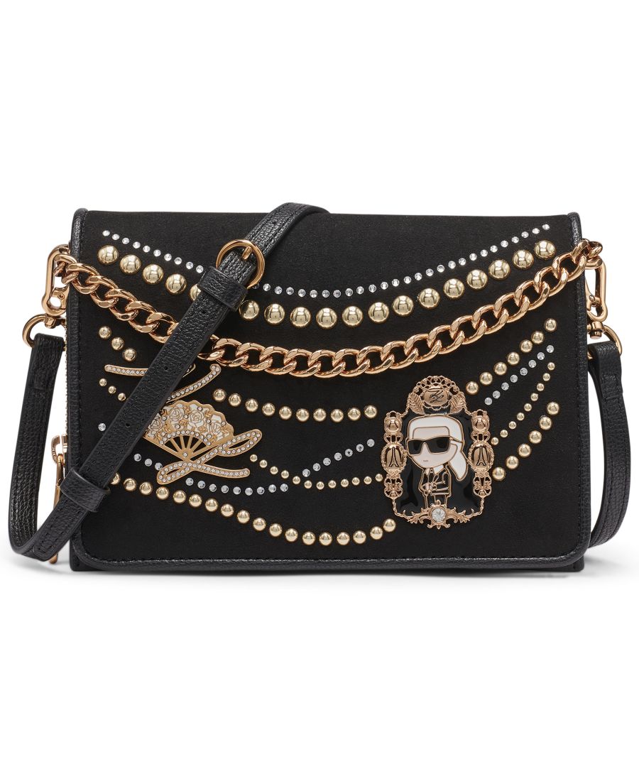 Сумка через плечо Lourdes KARL LAGERFELD PARIS, Black/Gold
Сумка через плечо Lourdes KARL LAGERFELD PARIS, Black/Gold