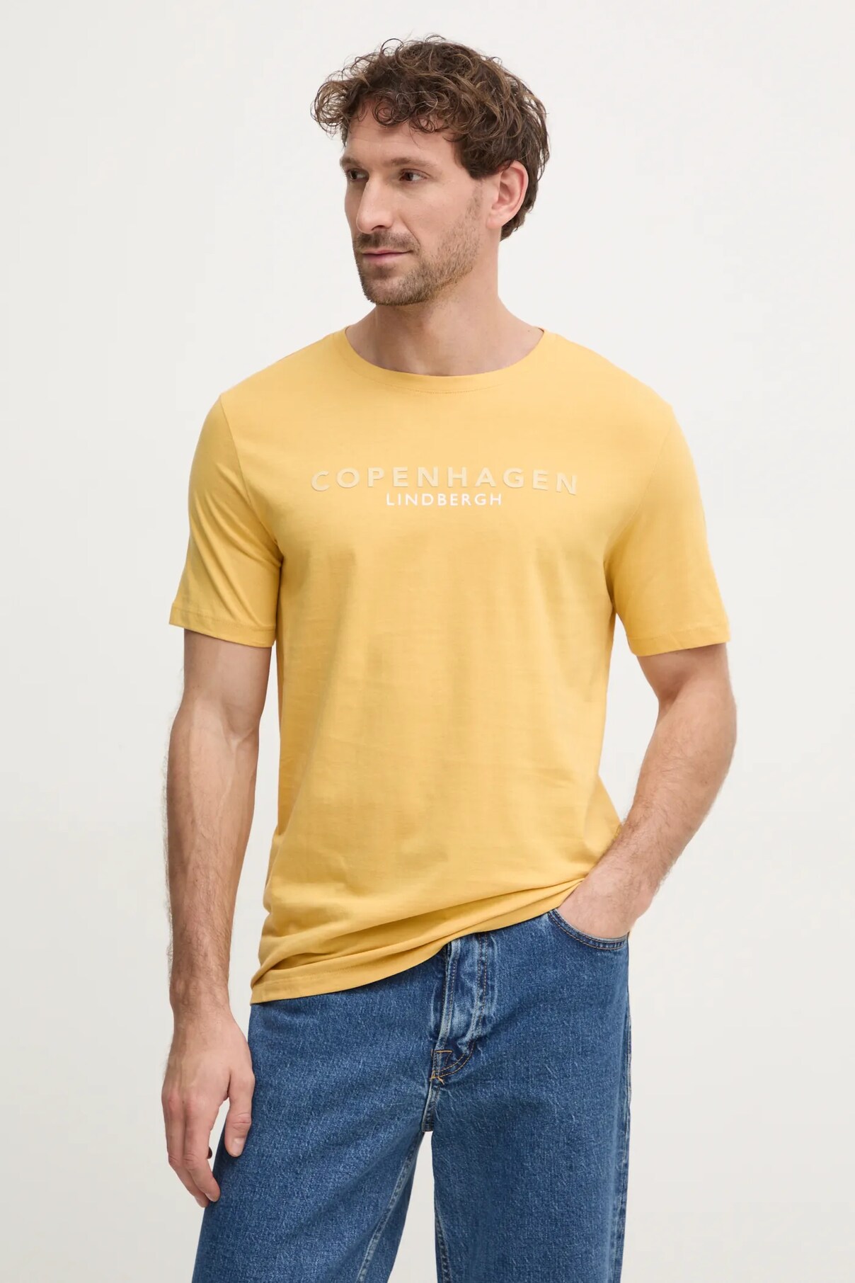 Футболка из хлопка Lindbergh, желтый
Футболка из хлопка Lindbergh, желтый