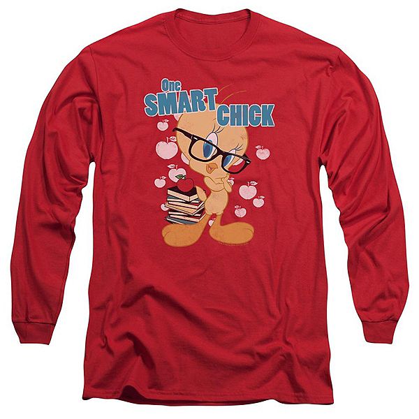 Футболка с длинным рукавом Looney Tunes One Smart Chick Licensed Character
Футболка с длинным рукавом Looney Tunes One Smart Chick Licensed Character