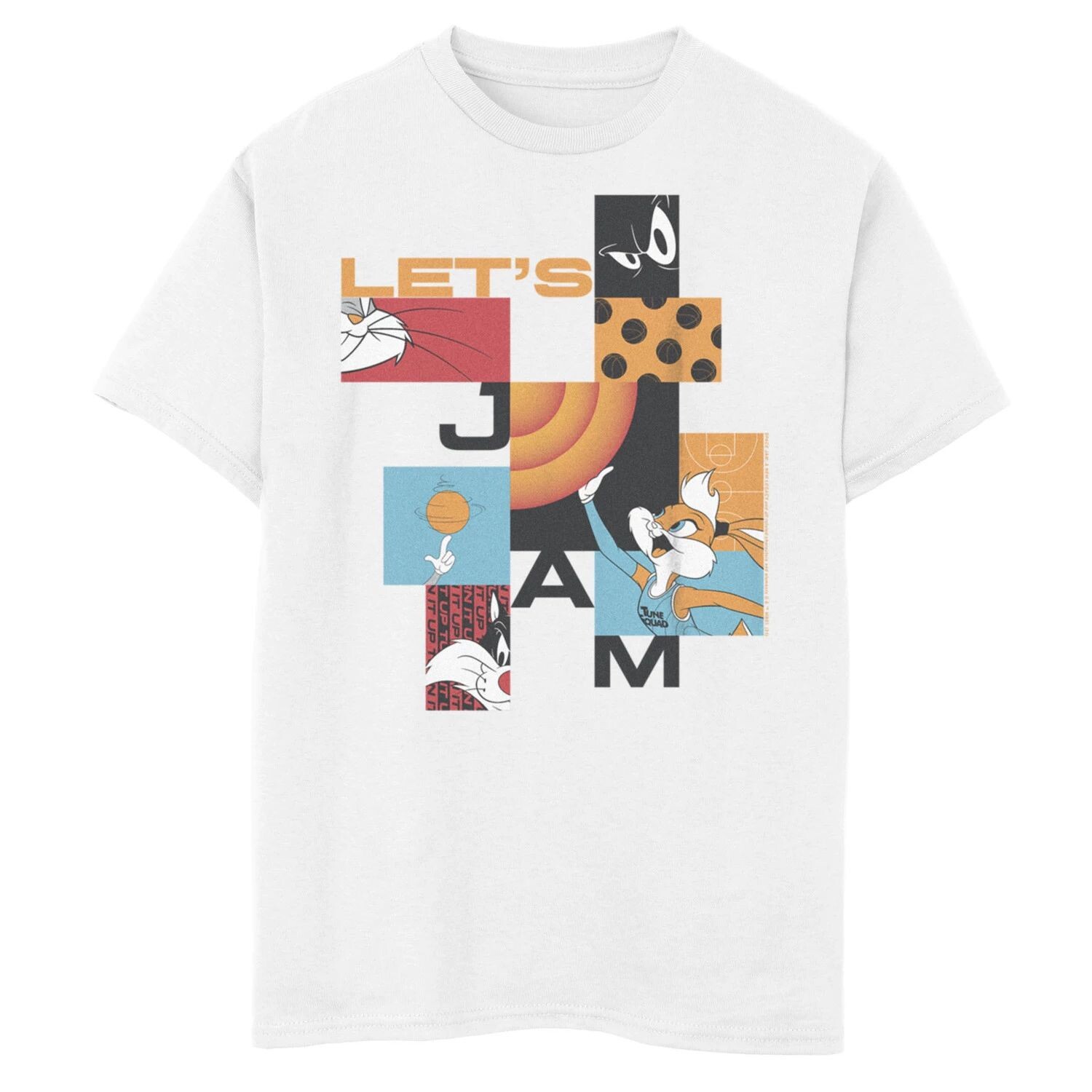 Футболка с коллажем и рисунком «Space Jam 2 Let’s Jam» для мальчиков 8–20 лет Licensed Character
Футболка с коллажем и рисунком «Space Jam 2 Let’s Jam» для мальчиков 8–20 лет Licensed Character