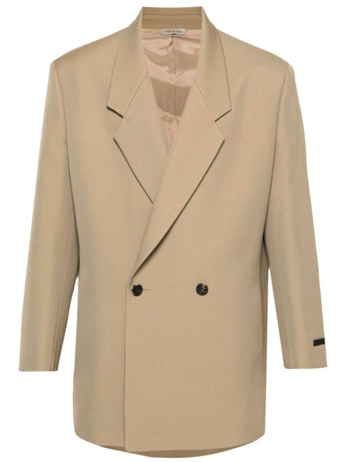 Fear Of God двубортный пиджак California, нейтральный цвет
Fear Of God двубортный пиджак California, нейтральный цвет