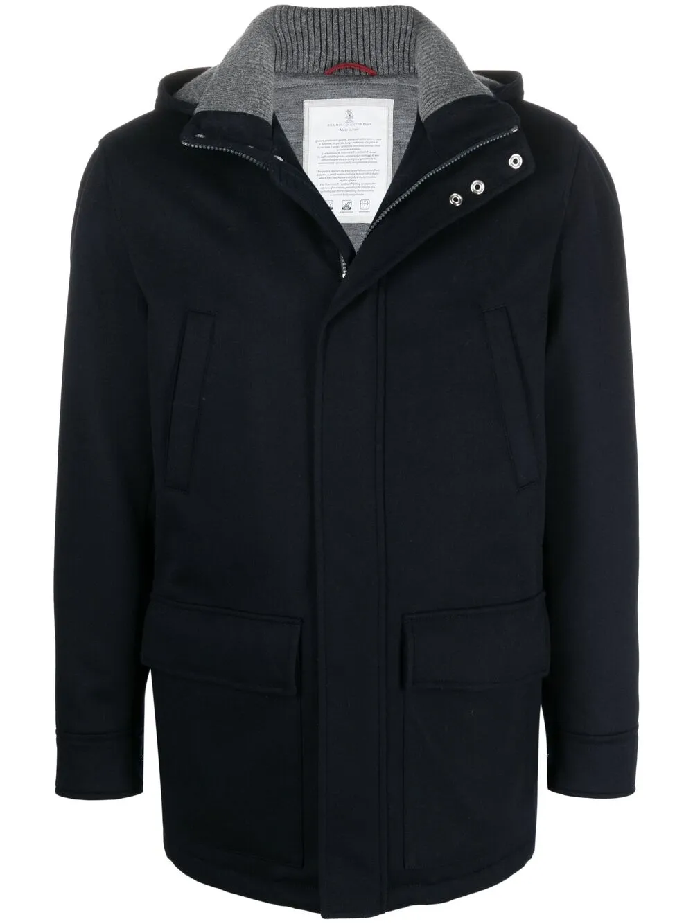 Кашемировое пальто Brunello Cucinelli, синий
Кашемировое пальто Brunello Cucinelli, синий
