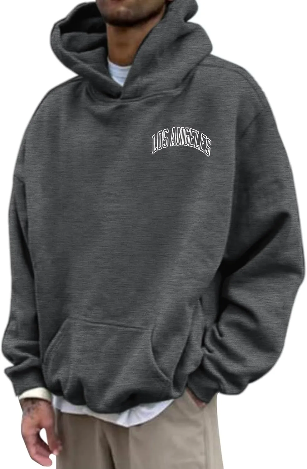 Поло худи с принтом Los Angeles, пуловер с капюшоном, casual
Поло худи с принтом Los Angeles, пуловер с капюшоном, casual