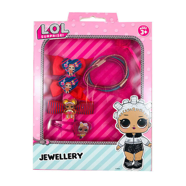 Разноцветные резинки и заколки L.O.L Surprise с изображениями кукол для девочек 3+ Lol