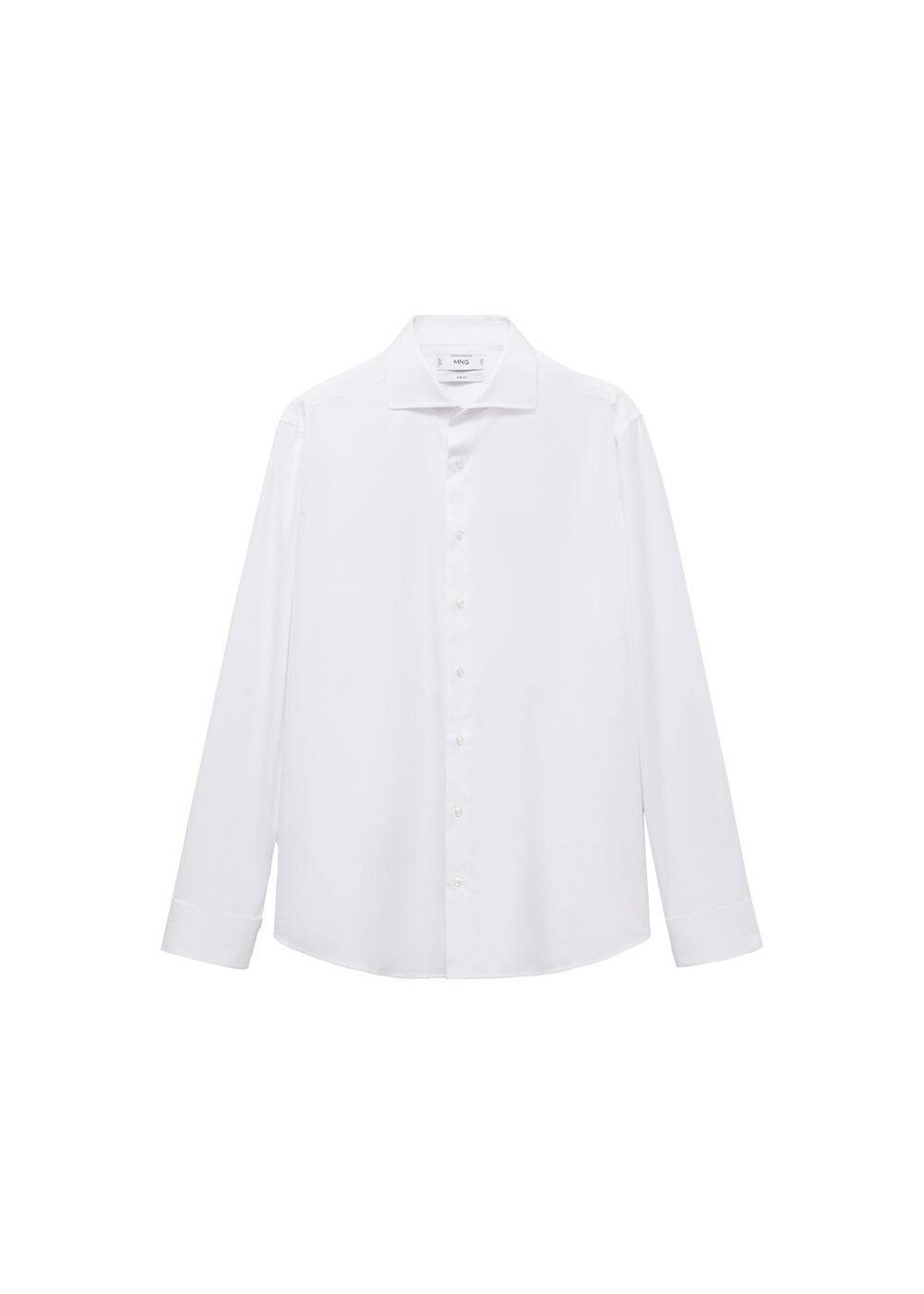 Рубашка Slim Fit на пуговицах MANGO MAN Masnou, White
Рубашка Slim Fit на пуговицах MANGO MAN Masnou, White