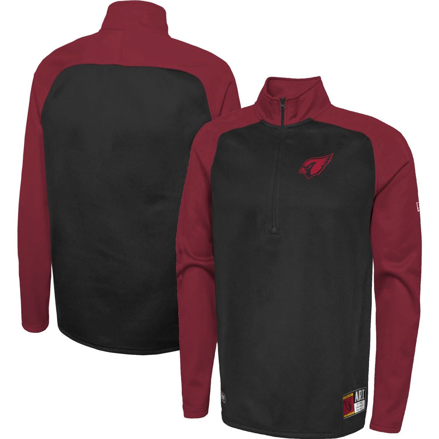 Мужская черная куртка Arizona Cardinals Joint Authentic O-Line с полумолнией на молнии реглан New Era, Черный, Мужская черная куртка Arizona Cardinals Joint Authentic O-Line с полумолнией на молнии реглан New Era
Мужская черная куртка Arizona Cardinals Joint Authentic O-Line с полумолнией на молнии реглан New Era, Черный, Мужская черная куртка Arizona Cardinals Joint Authentic O-Line с полумолнией на молнии реглан New Era
