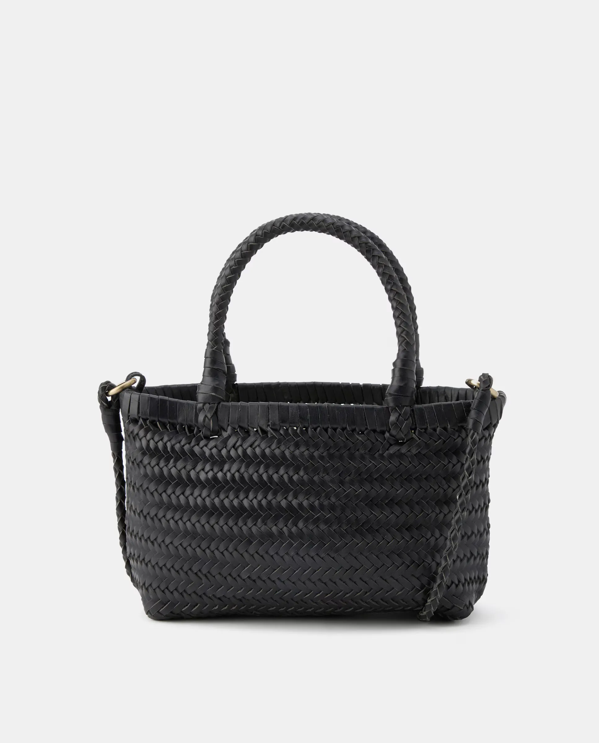 Мини-сумка плетеная из кожи Stella Rittwagen, черный
Мини-сумка плетеная из кожи Stella Rittwagen, черный