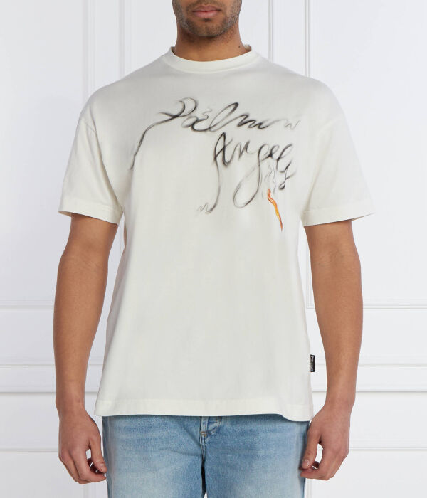 Футболка мужская Palm Angels с надписью, белый
Футболка мужская Palm Angels с надписью, белый