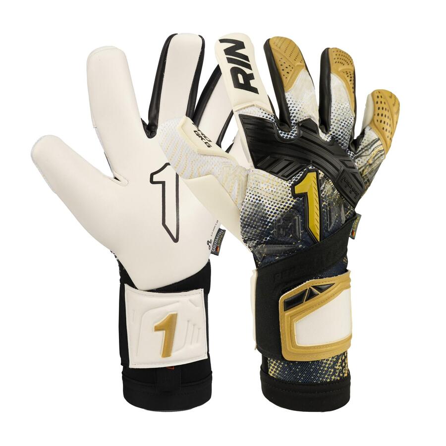 Вратарские перчатки взрослые Rinat Fiera Pro Gold/black
Вратарские перчатки взрослые Rinat Fiera Pro Gold/black