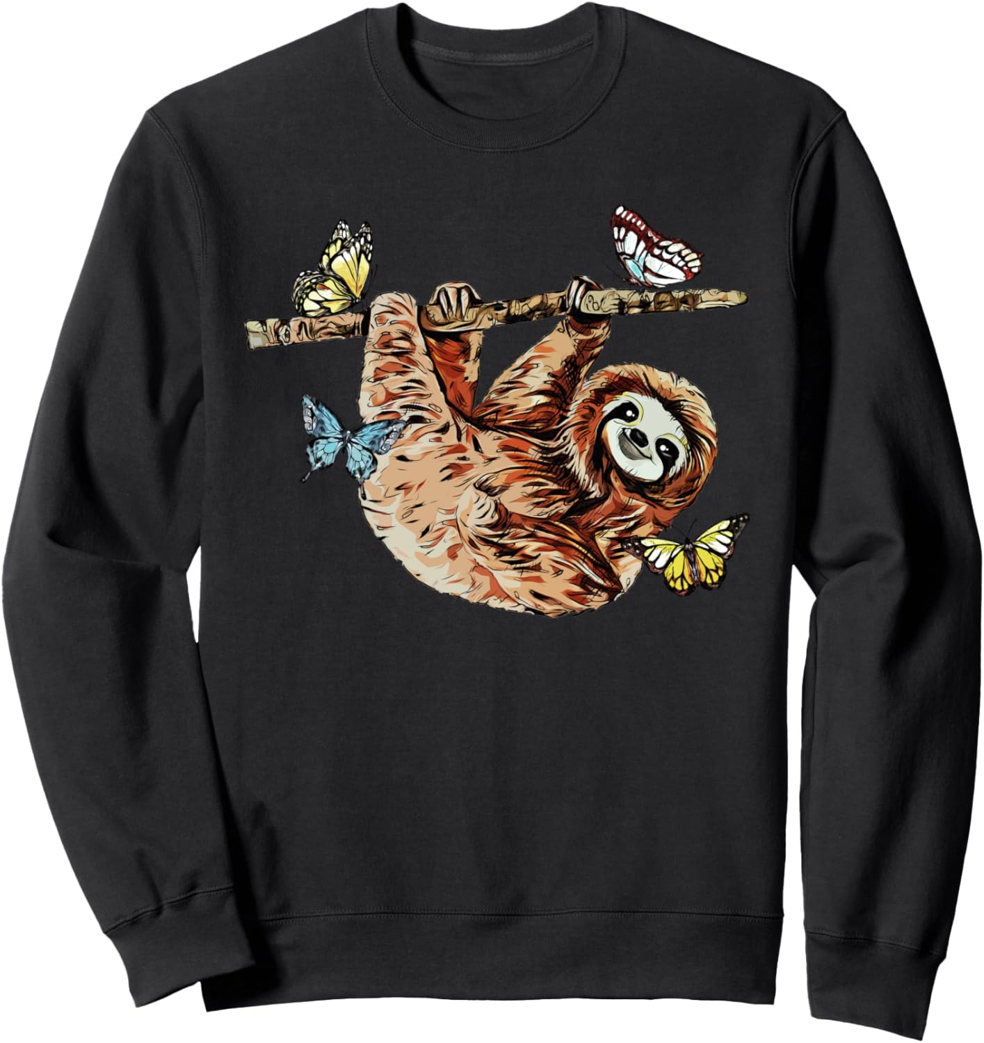 Ленивец и бабочка, Бабочка, Милая толстовка с ленивцем Sloth Lover Gifts & Butterfly Gifts, черный
Ленивец и бабочка, Бабочка, Милая толстовка с ленивцем Sloth Lover Gifts & Butterfly Gifts, черный