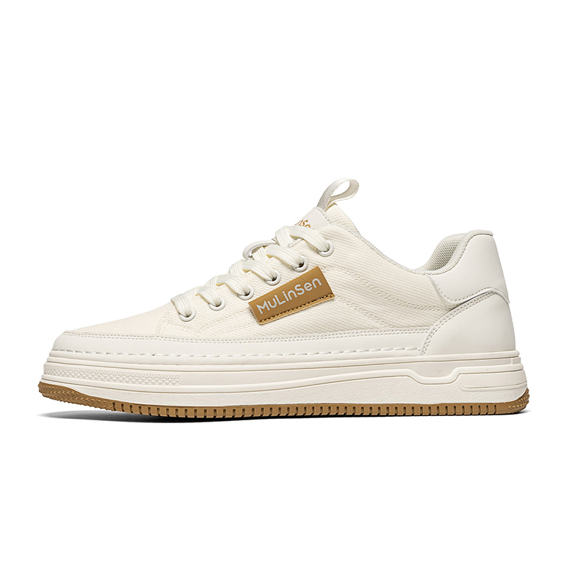 Mulinsen Мужские кеды низкие повседневные экрю, цвет Ecru
Mulinsen Мужские кеды низкие повседневные экрю, цвет Ecru