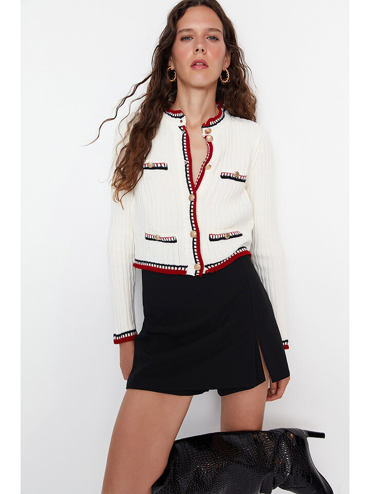 Кардиган trendyol, белый
Кардиган trendyol, белый