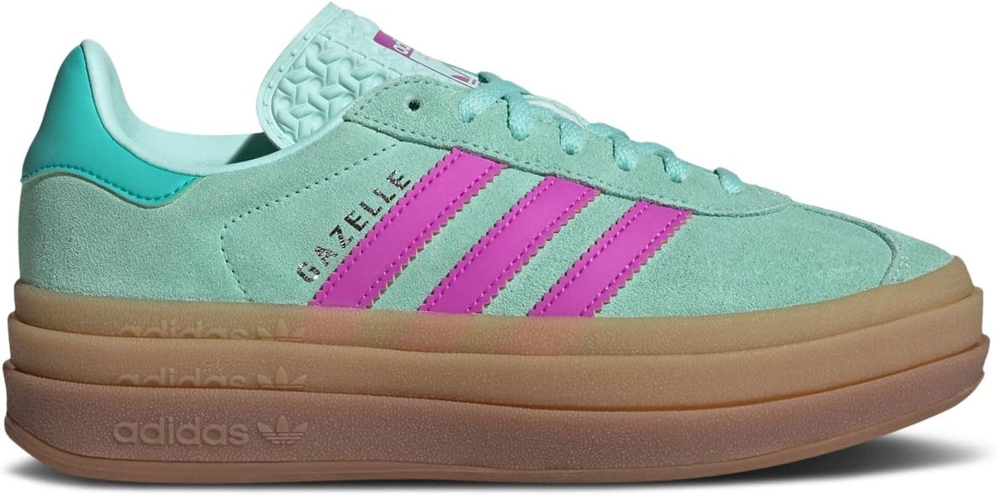 Кроссовки adidas Unisex Adult Gazelle Bold J, розовый/мятный
Кроссовки adidas Unisex Adult Gazelle Bold J, розовый/мятный