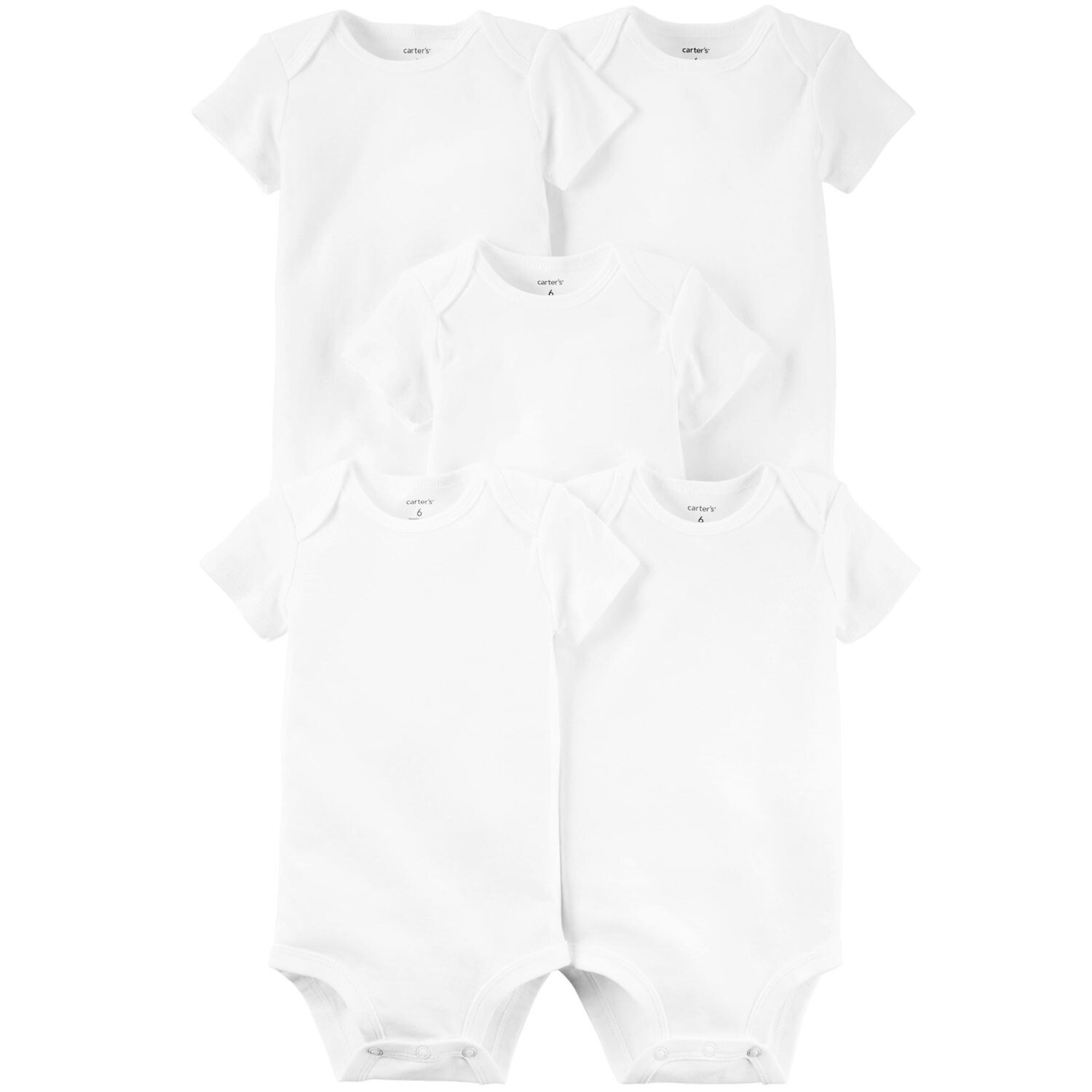 Комплект из пяти боди с короткими рукавами Baby Carter's Carter's 
Комплект из пяти боди с короткими рукавами Baby Carter's Carter's
